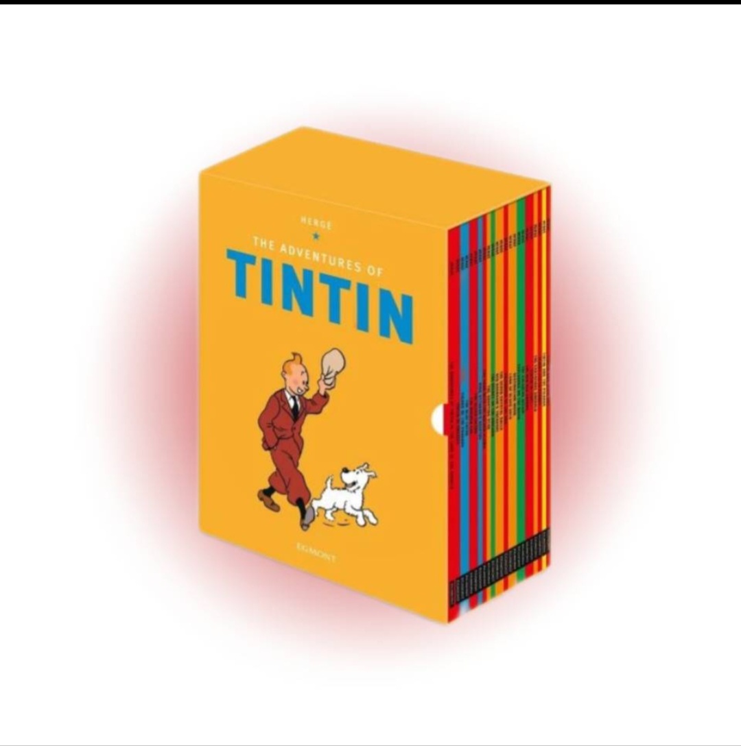 : مجموعه اورجینال کتاب‌های تن‌تن و میلو (نسخه کامپکت هاردبکر / Egmont Box Set)